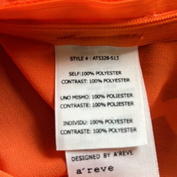 A’reve Semi-sheer with lace sleeves and trim top szS - Picture 10 of 11